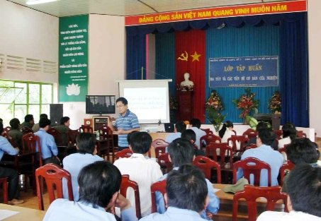 Lớp tập huấn về cai nghiện ma túy tại TP. Hồ Chí Minh